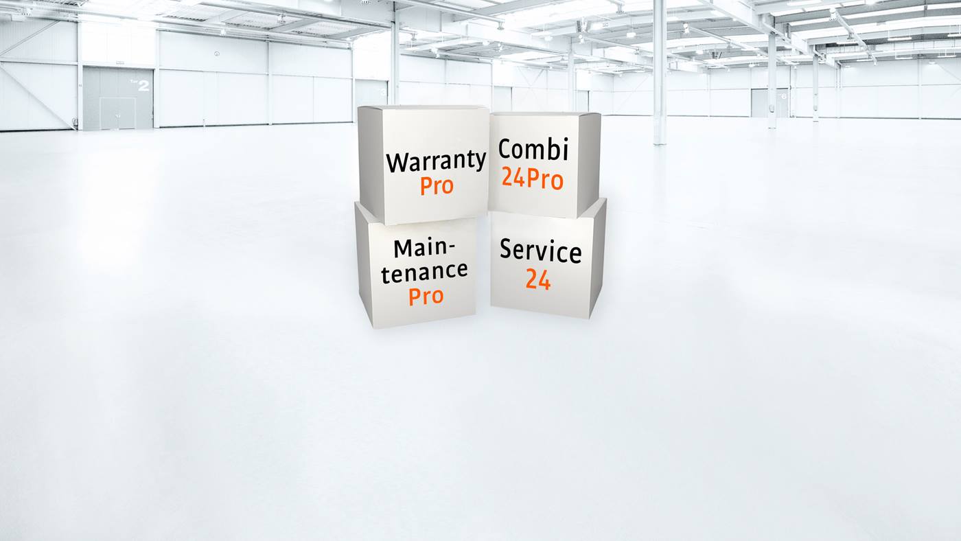 KUKA Service und Wartungspakete