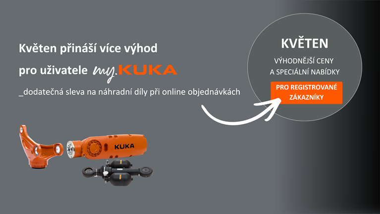 Květen p?iná?í více vyhod pro u?ivatele my.KUKA