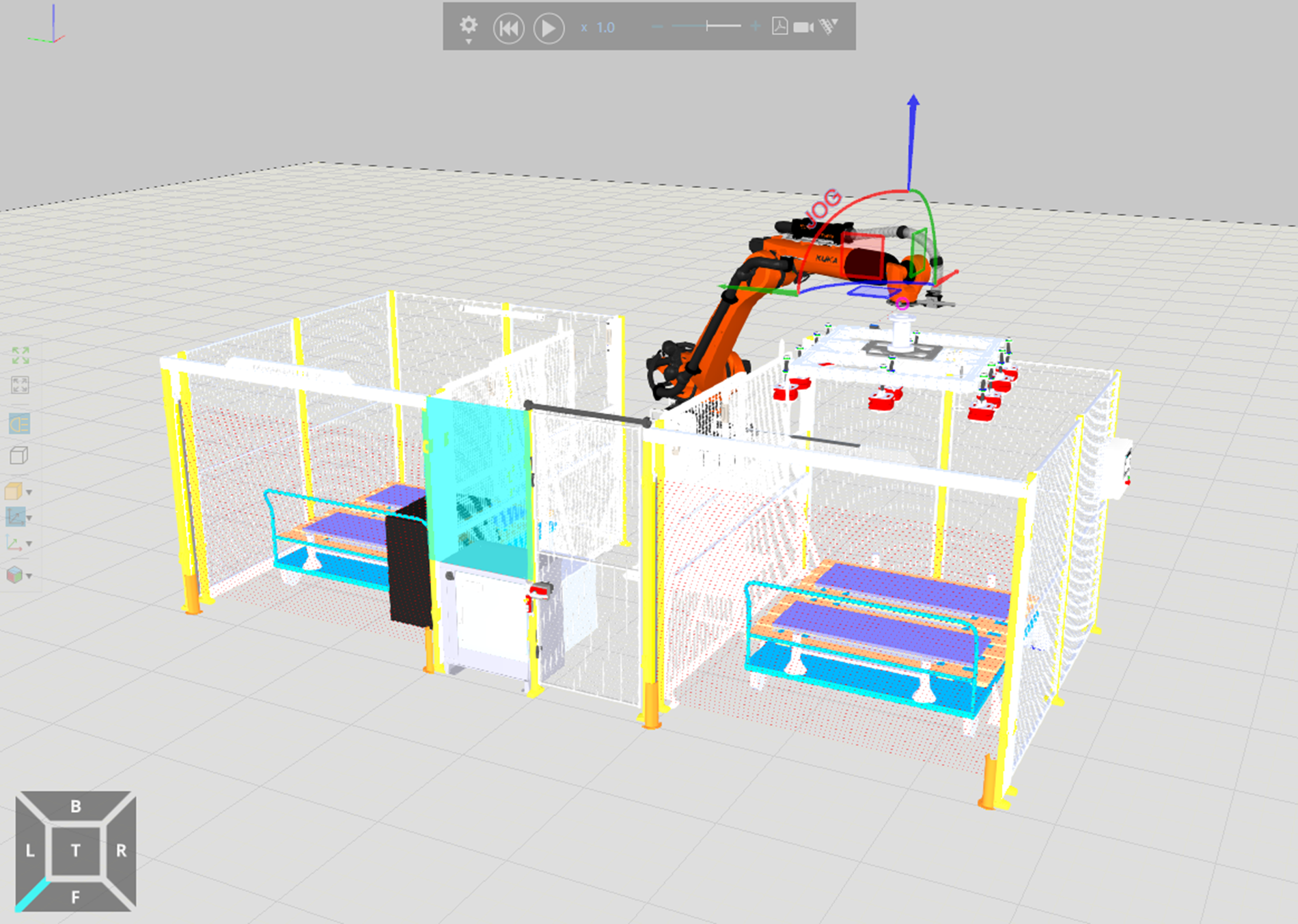 KUKA.Sim illustration robot