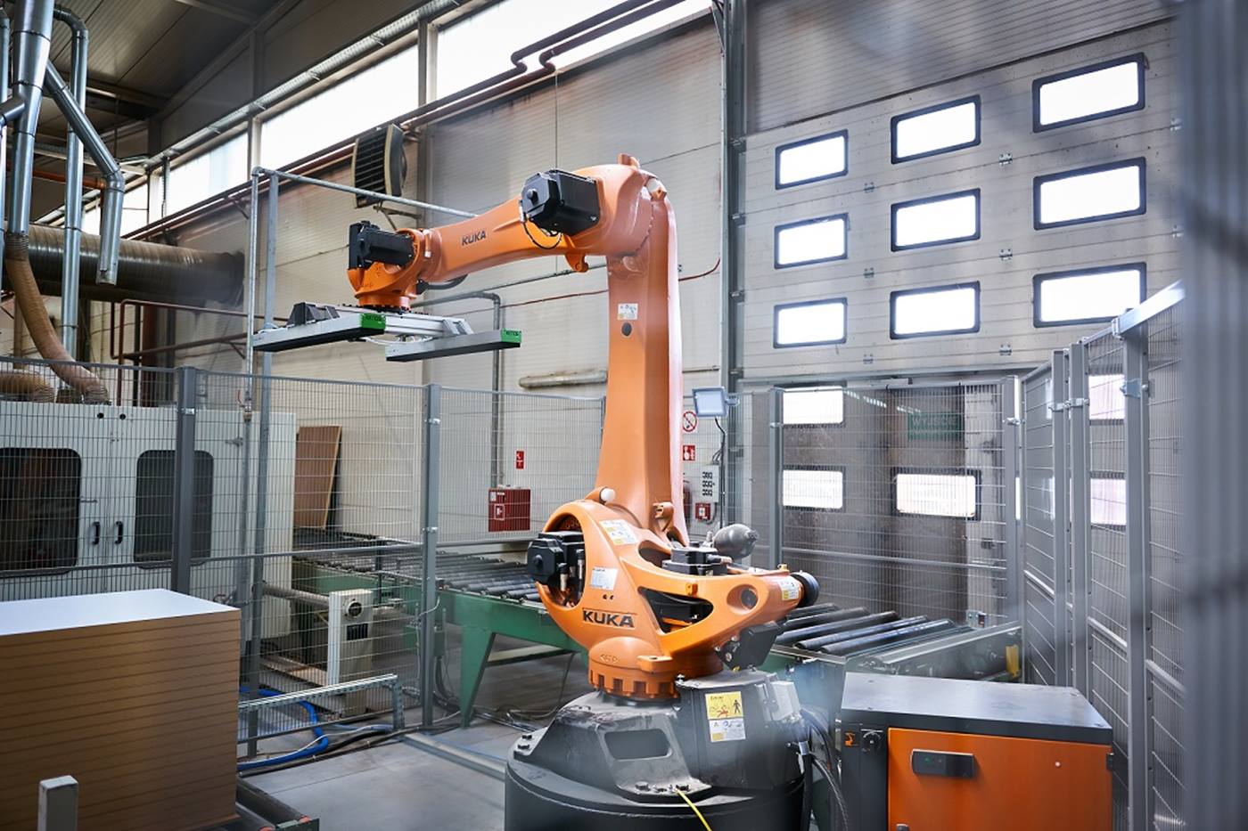 KR Quantec w procesie paletyzacji