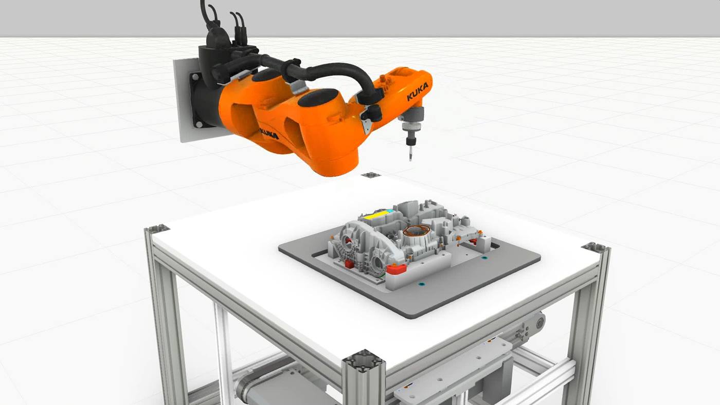 Roboty KUKA bior? udzia? w produkcji pokryw silnikowych w fabryce Bruss Polska