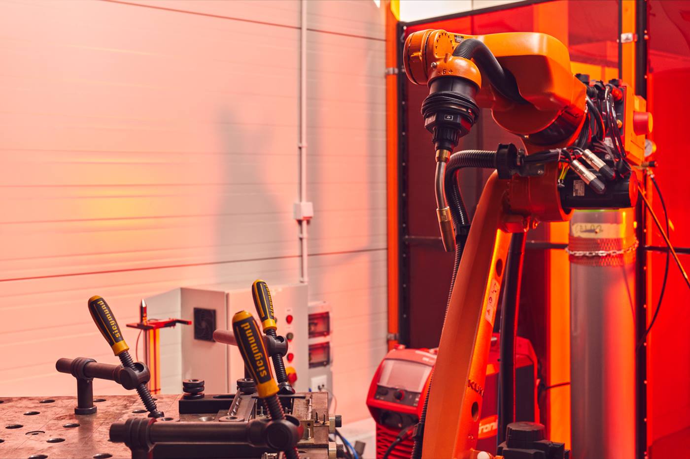 KUKA robot spawaj?cy