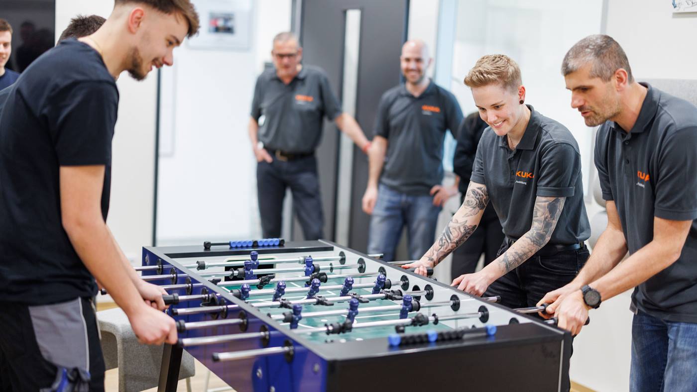 Team-Spirit wird bei KUKA gro?geschrieben