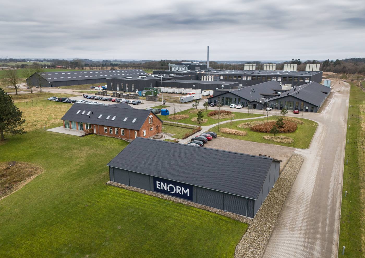 Die ENORM Biofactory Insektenfarm in D?nemark.