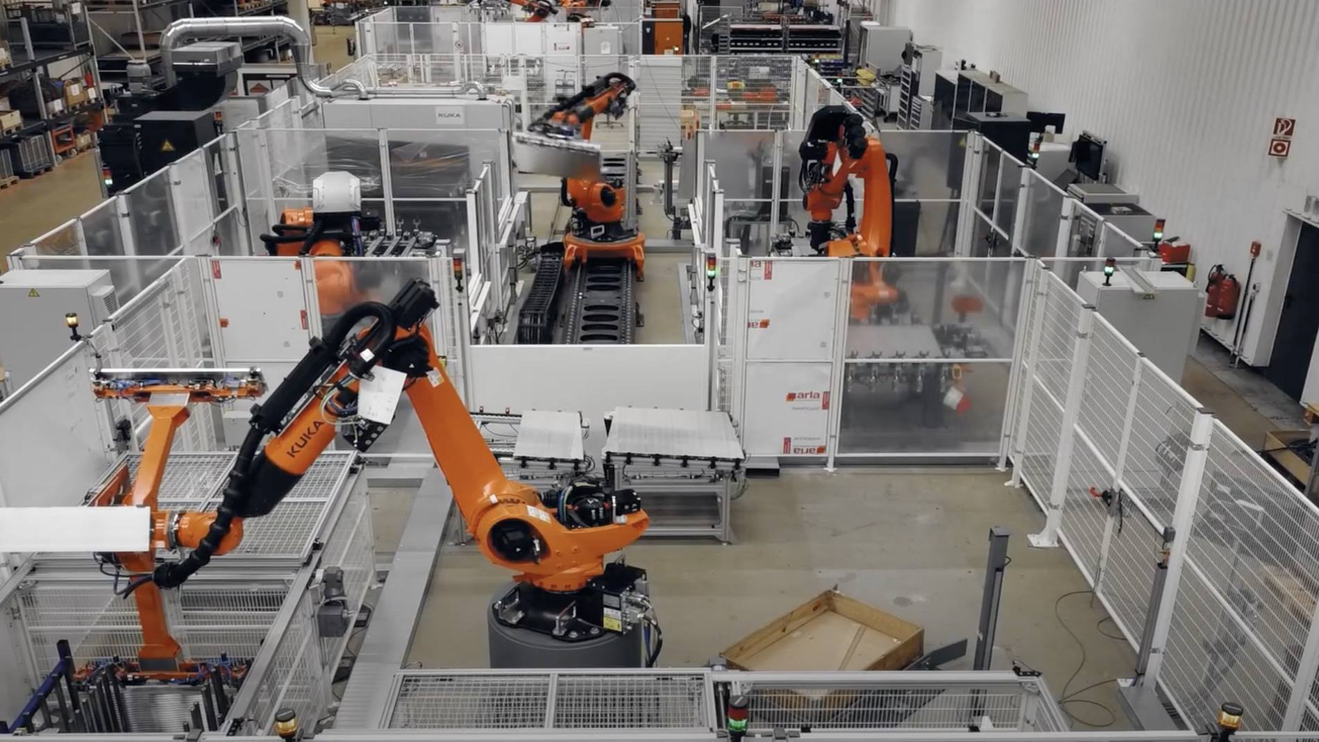 Friction stir welding in the automotive industry.