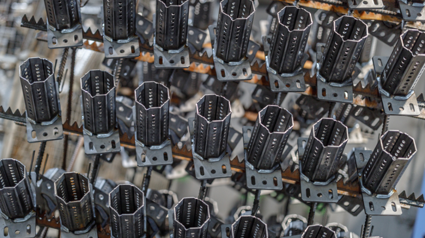 Automated welding of steel