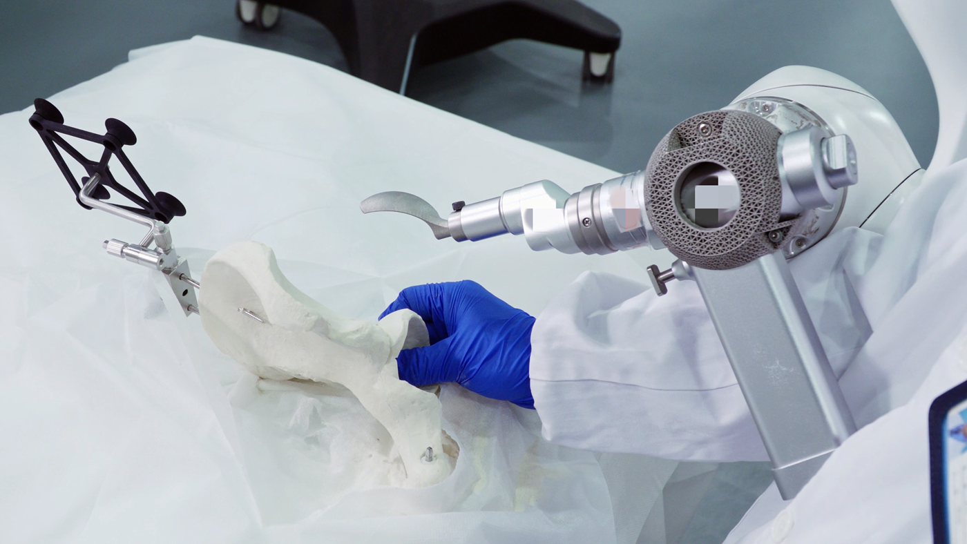 Spezielle kugelf?rmige Pendels?ge am Chirurgie-Roboter