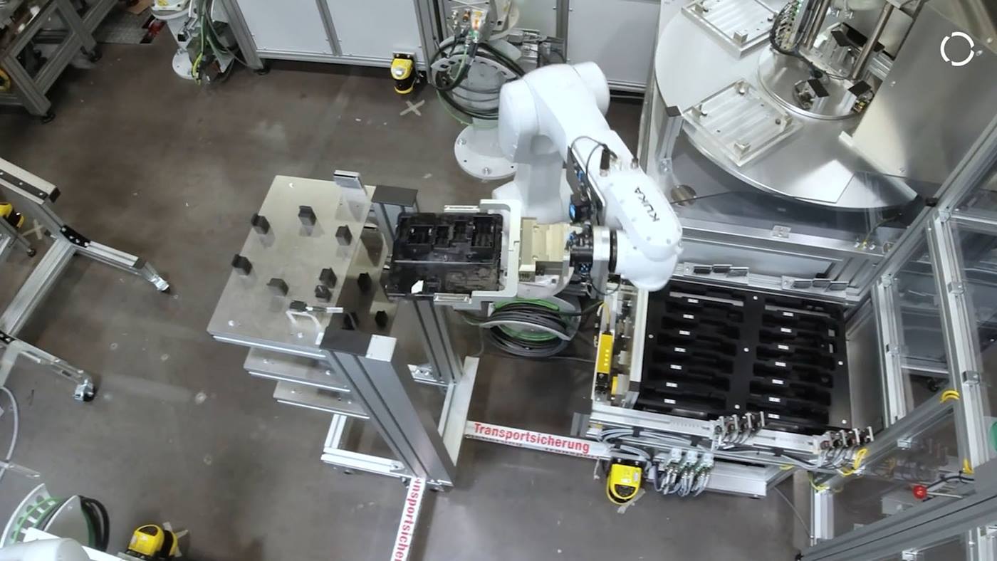 End-of-Line-Test mit KUKA Sim