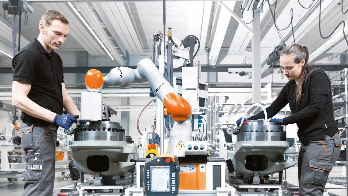 Cobots voor robotmontage
