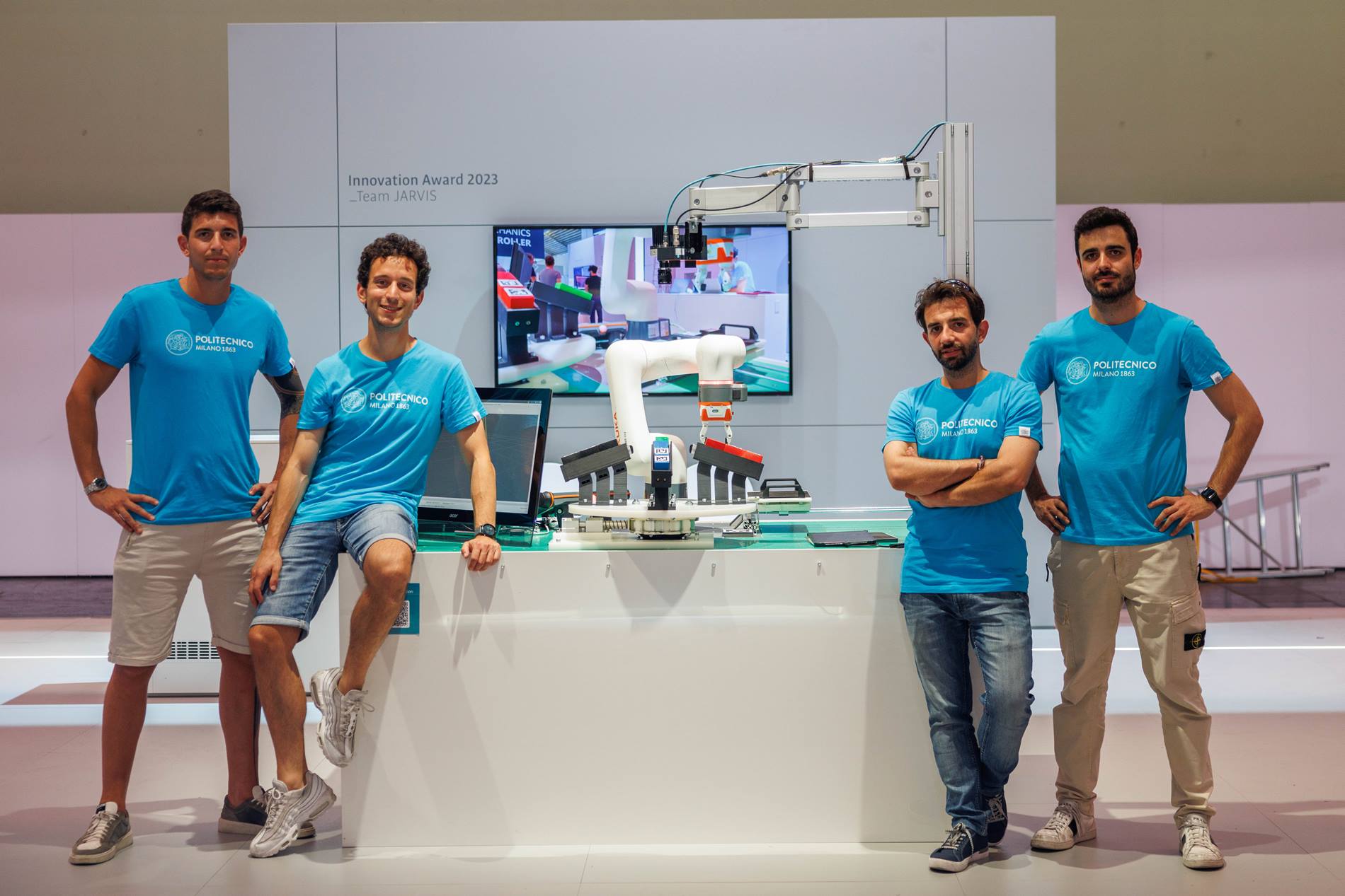 Team Jarvis Gewinner KUKA Innovation Award 2023