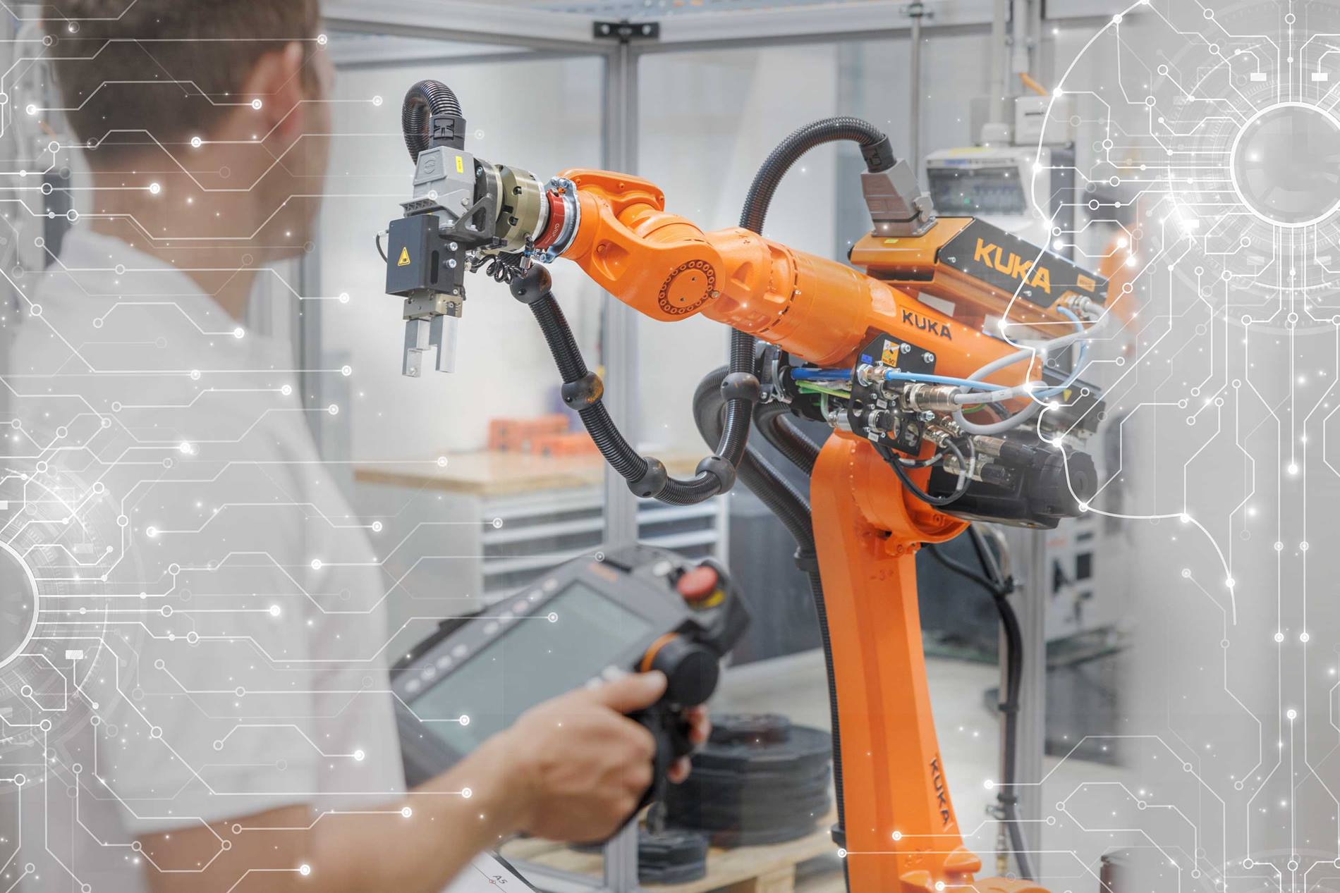 KUKA Artificial Intelligence symbolic picture 