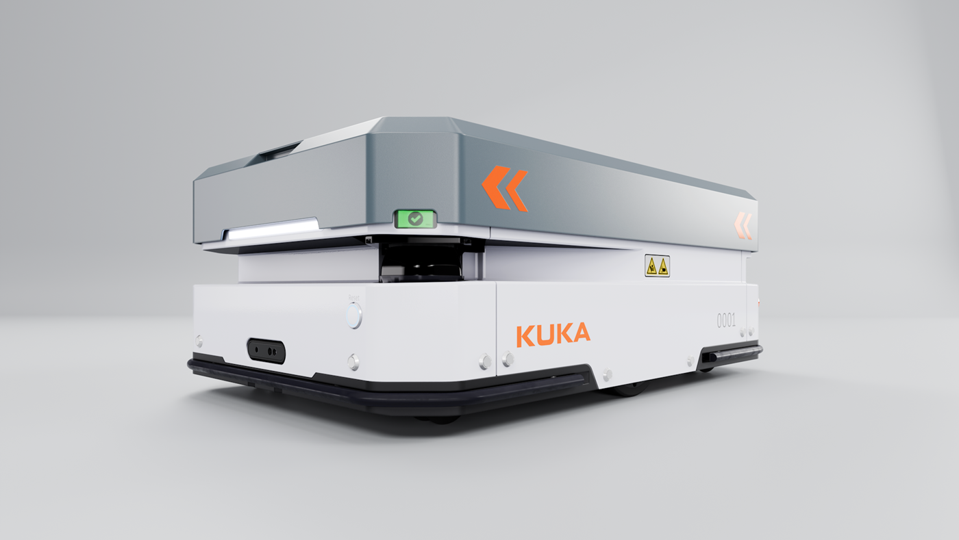 Two diagonally positioned laser scanners, combined with 3D cameras, ensure comprehensive 360?degree protection of the AMR.