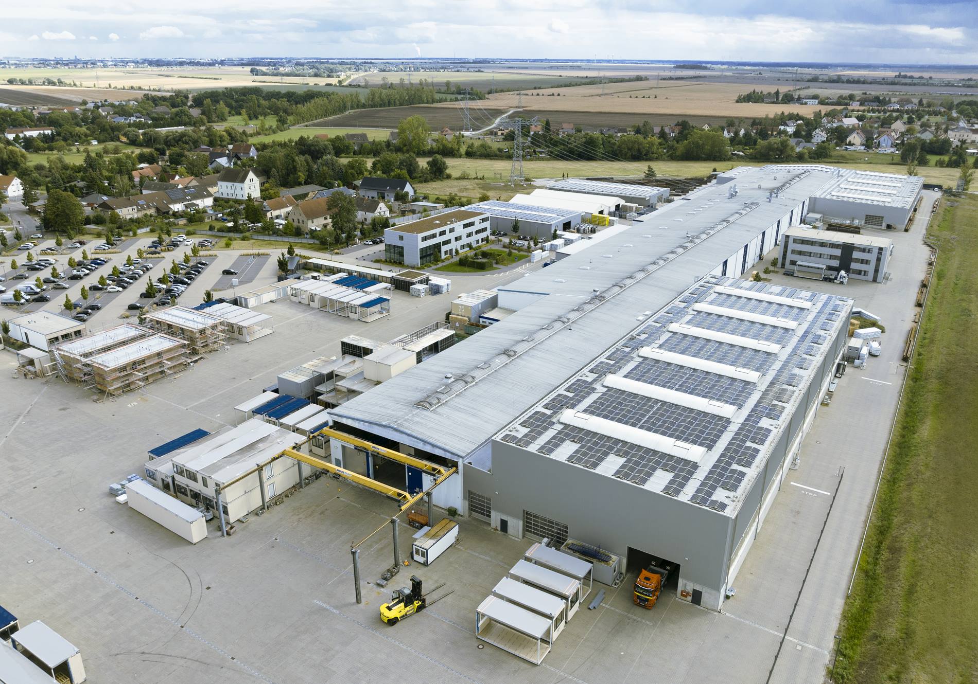 Kleusberg Luftbildaufnahme vom Werk  (Quelle Kleusberg)