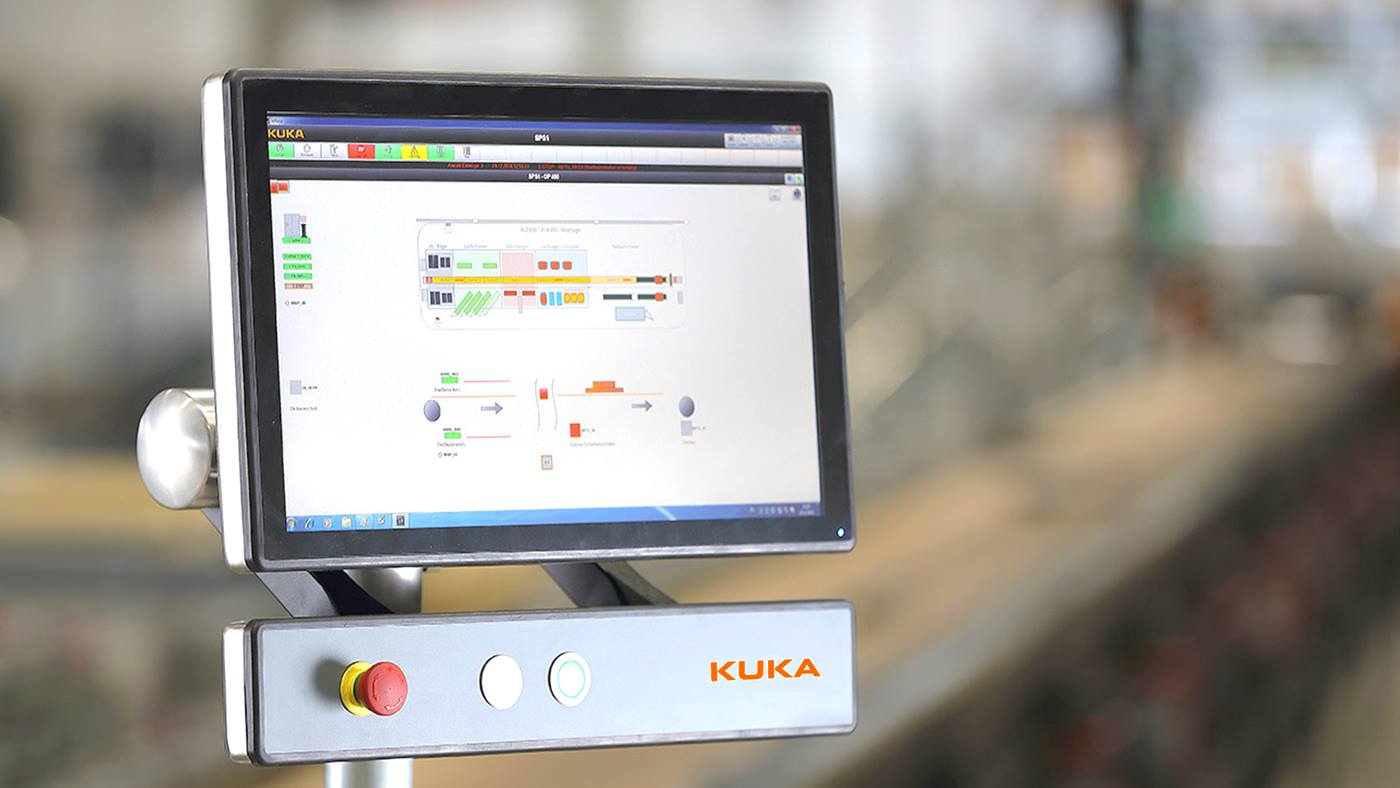 Das miKUKA Pult in der Ausführung 17 Zoll.