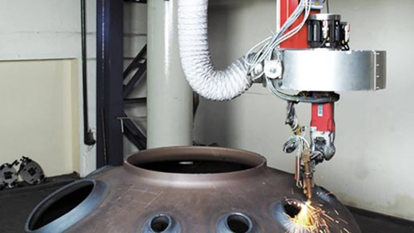 Autogenschneiden: Detailansicht der Technologie.