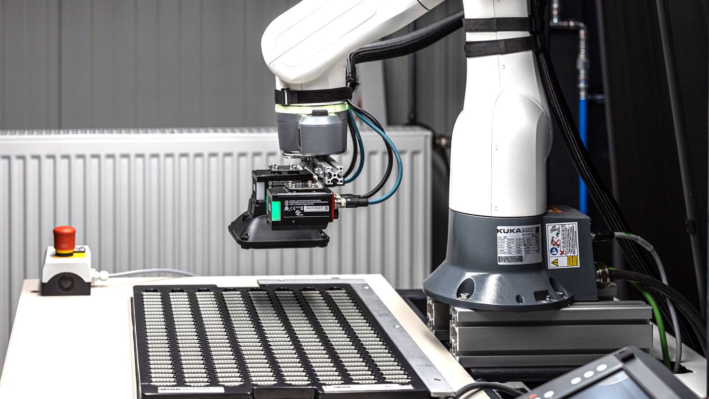Cobot-Roboter für Qualit?tsprüfung