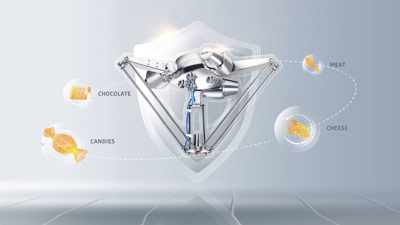 KR DELTA Robot Higiénico de KUKA