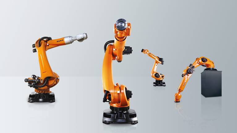 KR QUANTEC prime – Vollbild-Ansicht des Roboters