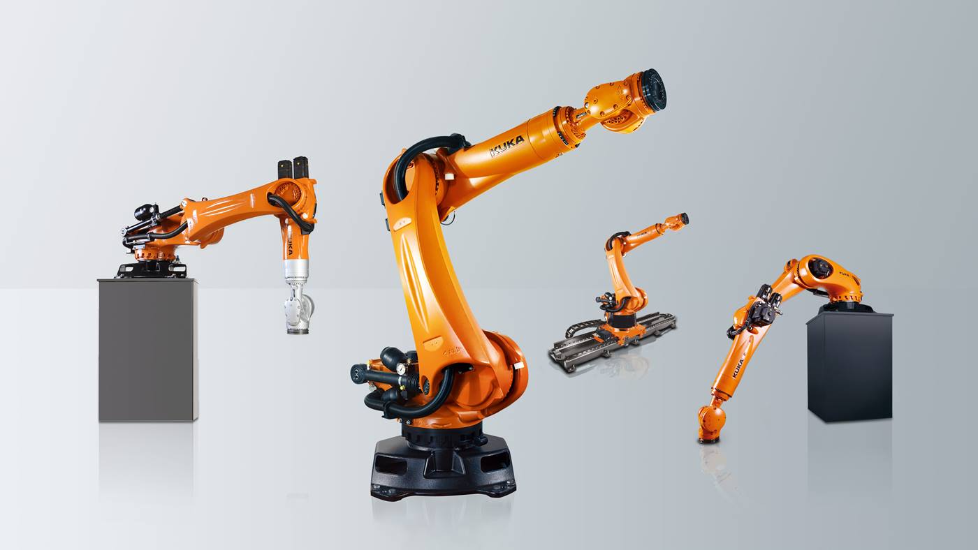 KR QUANTEC ultra – vier Ausführungen von verschiedenen Seiten
