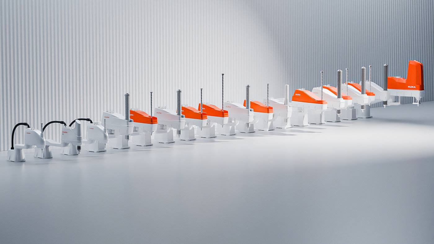 KUKA Roboter SCARA Selective Compliance Assembly Robot Arm