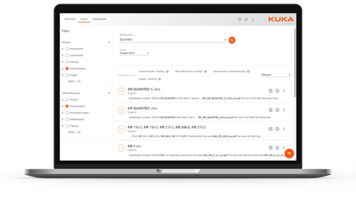 KUKA Xpert- Laptop