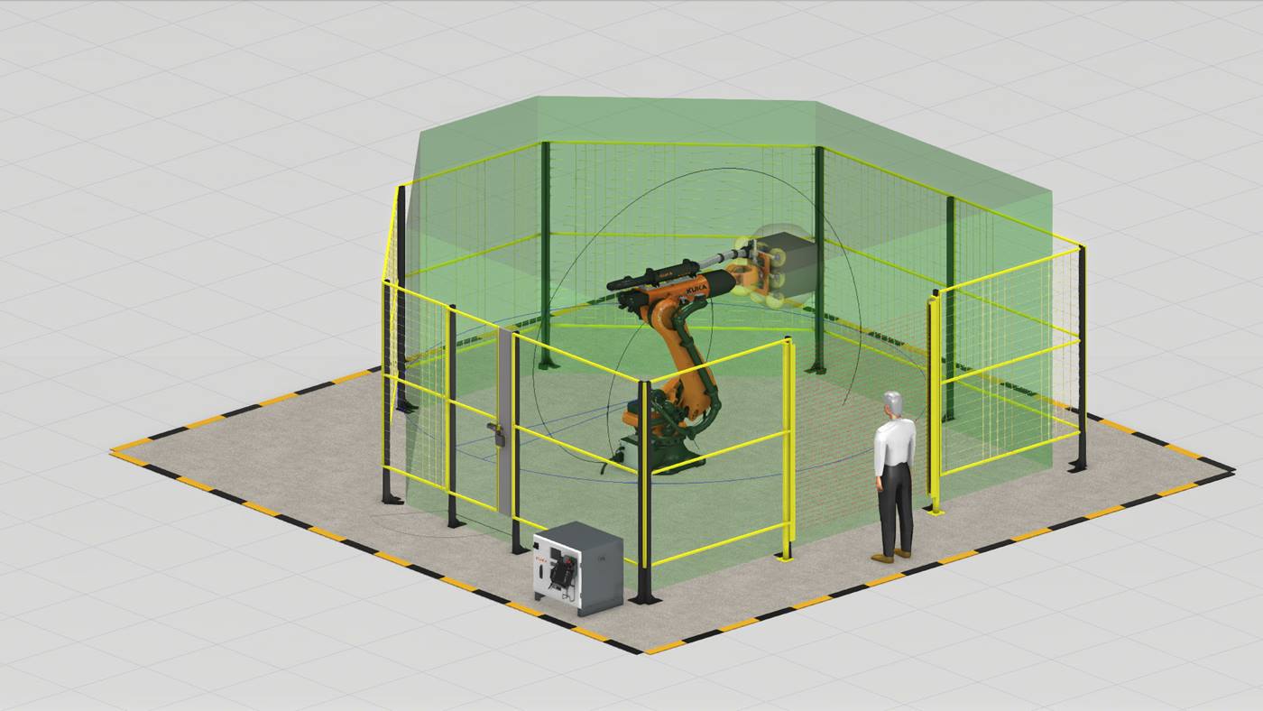 KUKA Mixed Reality Simulatie