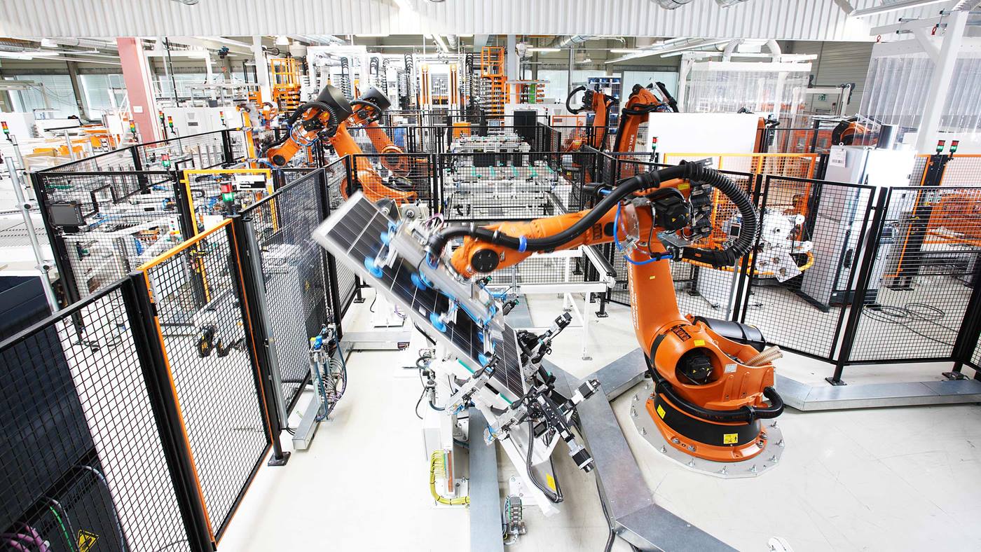 KUKA Produktionsanlagen garantieren maximale Effizienz